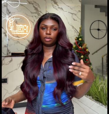 26inches 400g layered 13*4hd frontal custom colored