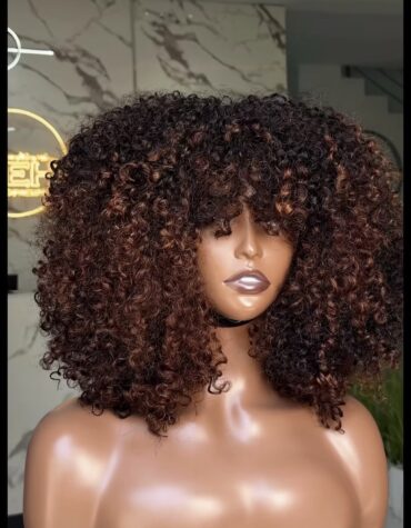 Versatile fringe wig