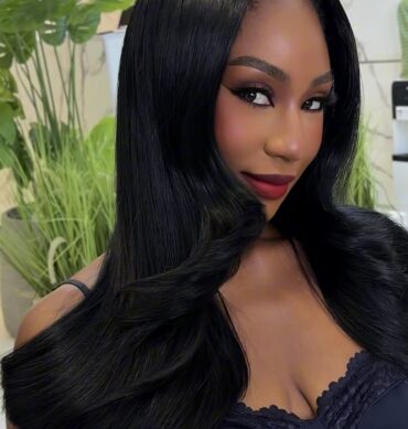 22inches 300g 2*6hd closure Jet black