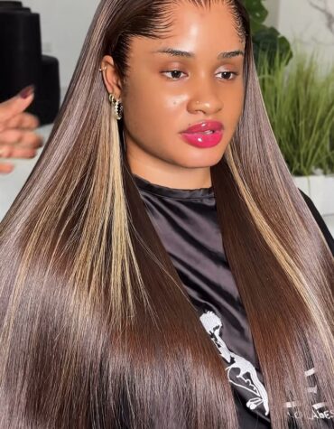 24inches 300g 13*6hd frontal custom colored wig