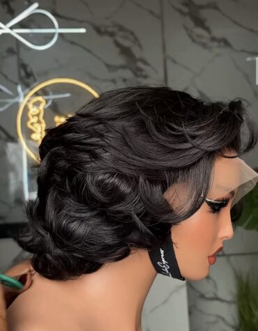 Layered bob 5*5 closure 200g