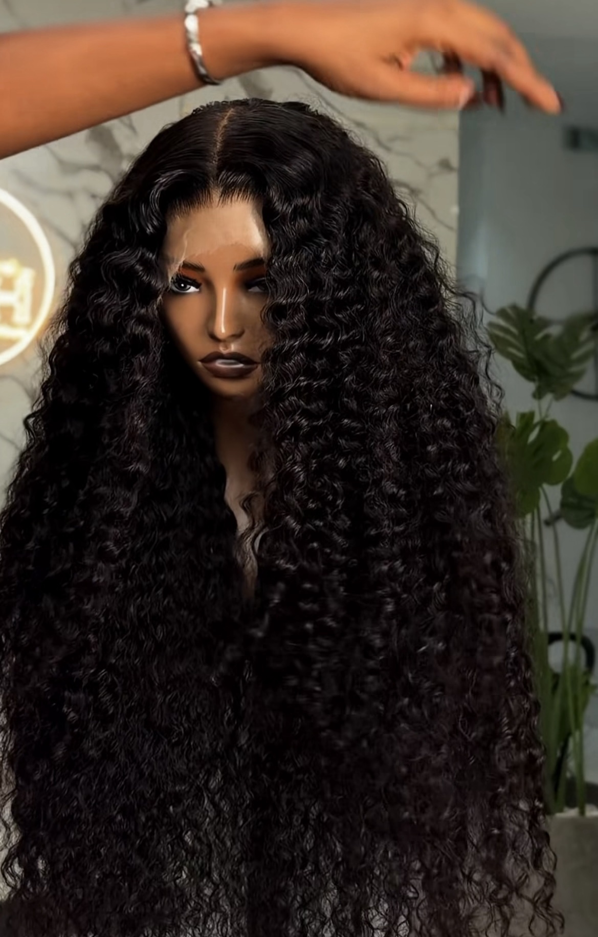 30inches 400g 13*6hd frontal Deep wave