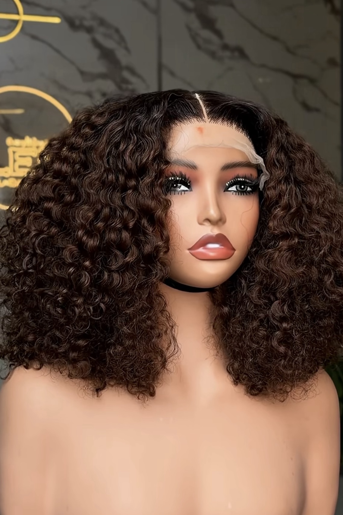 12inches 200g 5*5 swiss closure custom colored Filipino curls