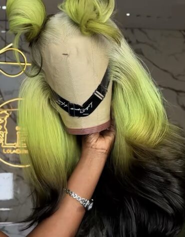20inches 300g 13*6hd frontal layered wavy  custom colored wig