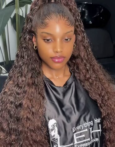 30inches 300g 13*6hd frontal deep wave custom colored