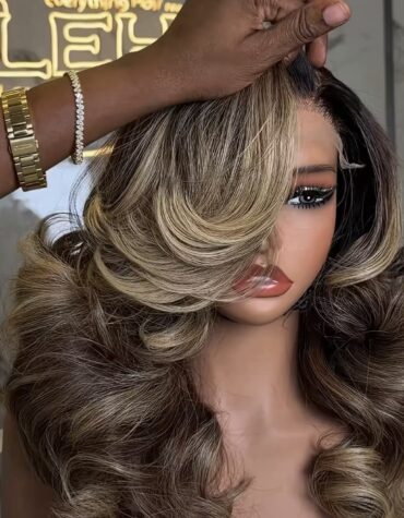 16inches 300g 6*6hd closure custom colored wig