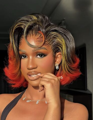 10inches 200g 13*6hd frontal custom colored wig