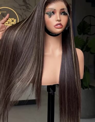 24inches 300g 13*6hd frontal custom colored wig