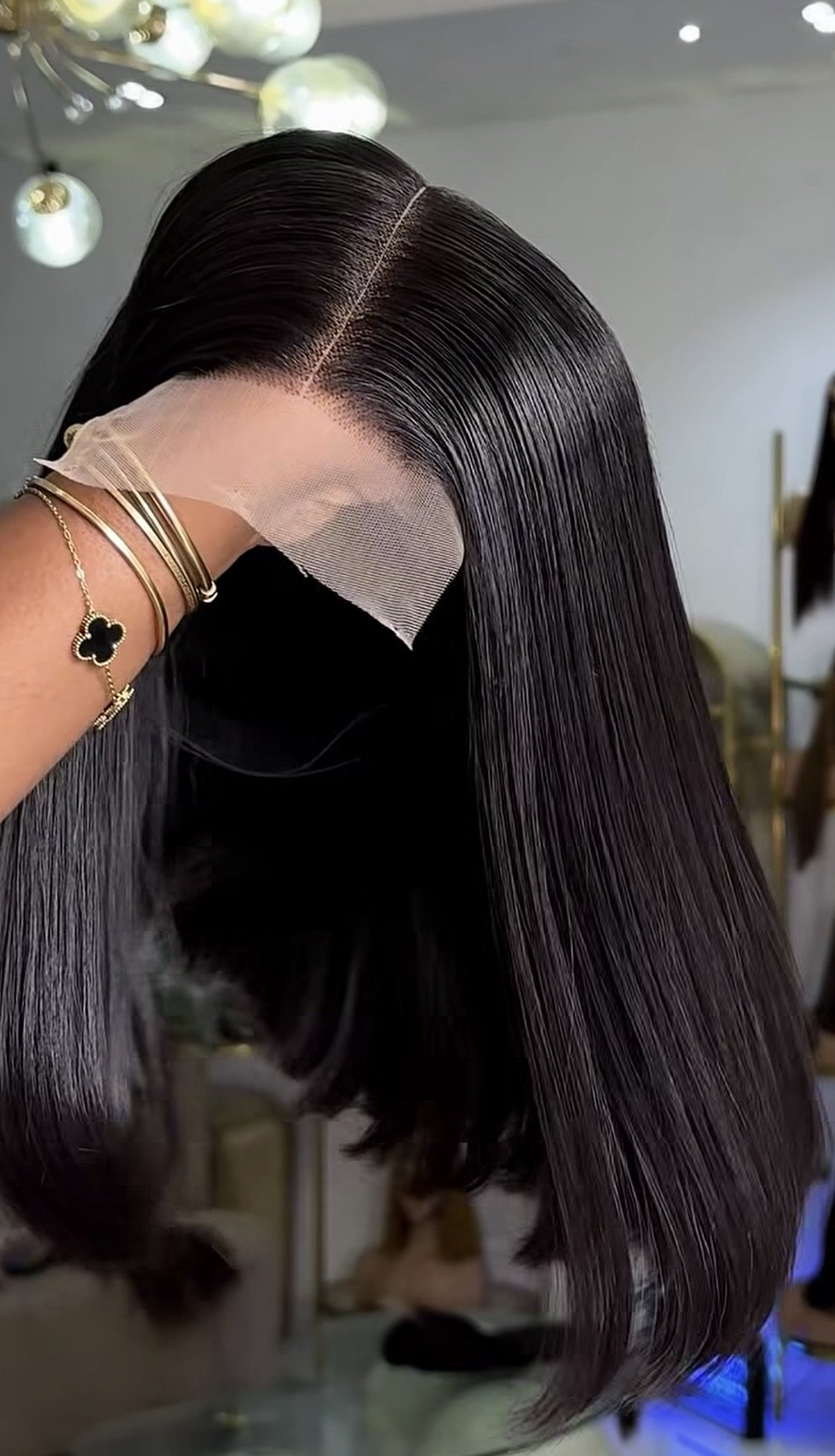 2*6 Bob made with Thick strands wig