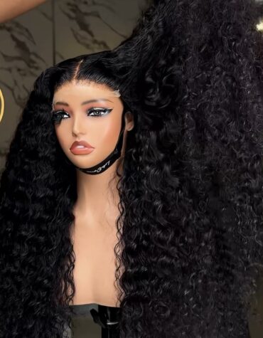 26inches 300g 6*6hd closure Deep wave wig