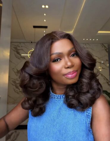 16inches 300g 5*5 closure custom colored wigs