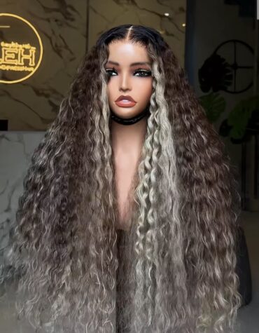28inches 300g 6*6hd closure custom colored Filipino curls
