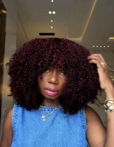 Fringe wig