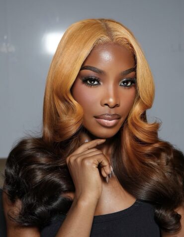 20inches 300g layered 13*6hd frontal custom colored wig