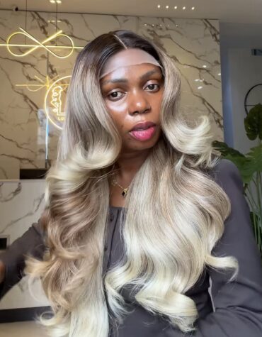 24inches 350g 5*5swiss closure custom colored wig