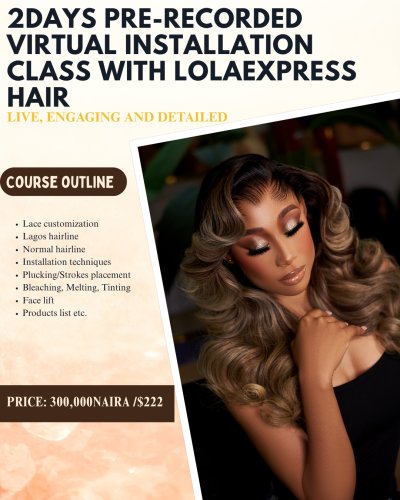 INSTALLATION CLASS FLYER